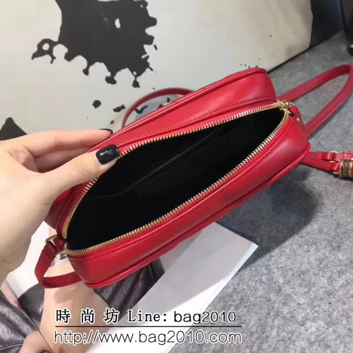 YSL聖羅蘭 冠軍產品 最新v格南非原版皮 鏈條斜挎包 57700-1  YAS1097